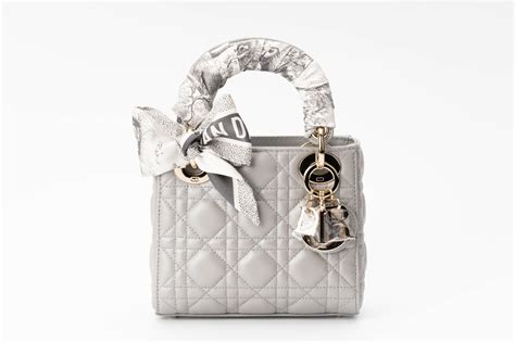 dior lady dior grey|Dior lady mini.